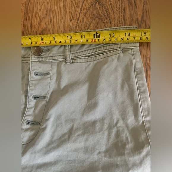 Everlane lightweight wide flare leg chino pants 6 28-29 casual preppy soft - Picture 4 of 8